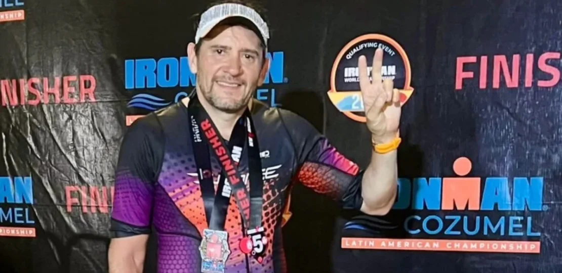 José Antonio Barrera Padilla, finisher IRONMAN Cozumel